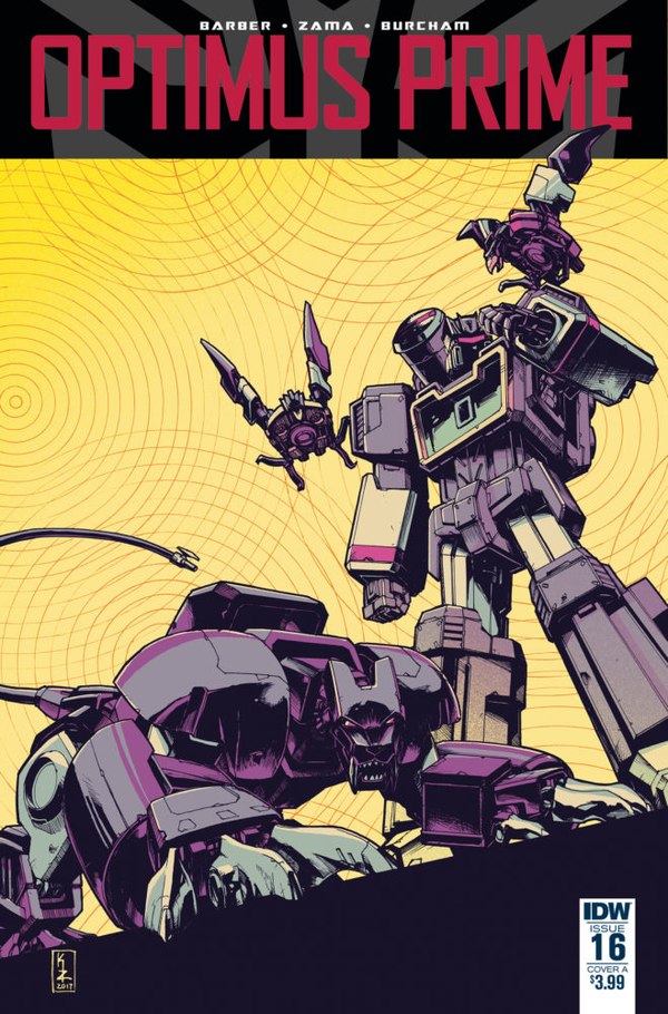 Transformers Optimus Prime 16 Comic Book  (1 of 4)